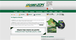 Desktop Screenshot of gramazon.com.br