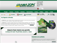 Tablet Screenshot of gramazon.com.br